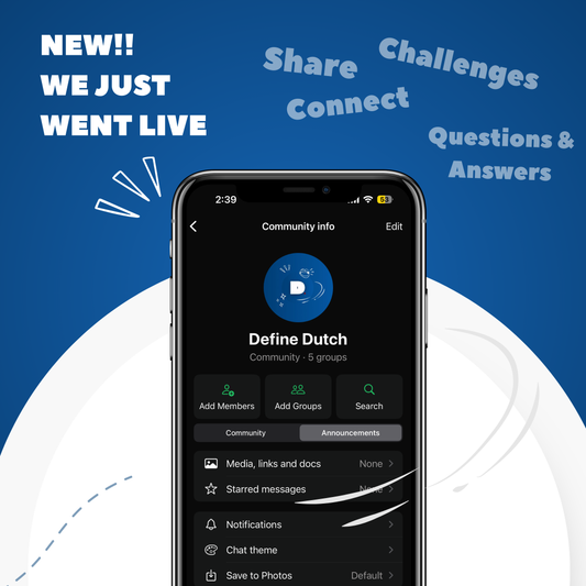 NEW! Define Dutch Channel