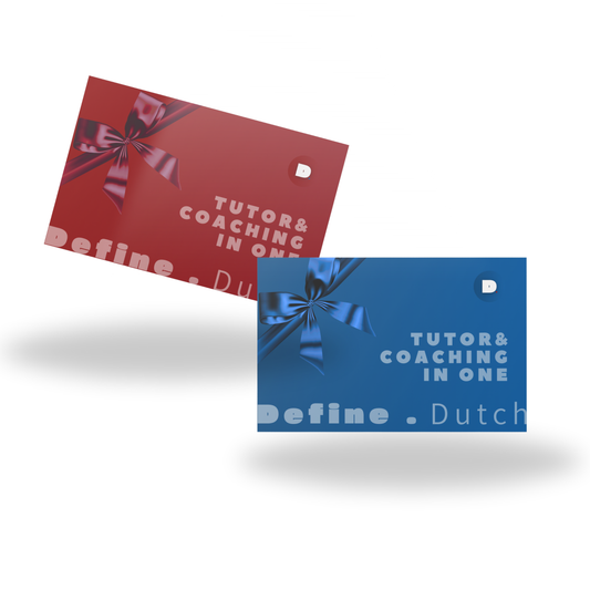 DEFINE. Dutch Gift Card